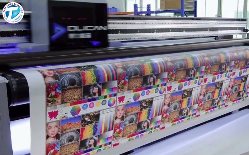 Bản in sắc nét, chi tiết và sống động được in từ máy in UV cuộn Dlican 